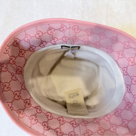 Gucci Pink Bucket Hat - Picture 4 of 6